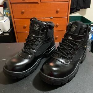 Men's Black Safety Boots